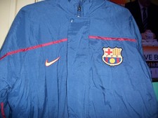 Herren Vintage Nike FC Barcelona Fußball Ben...