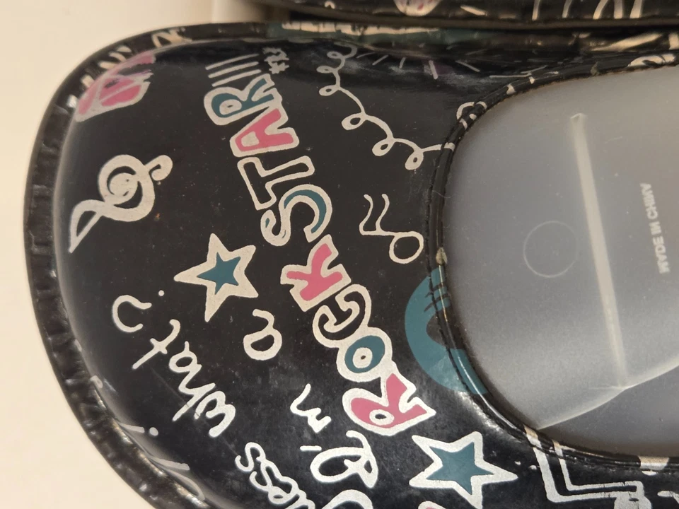 Alegria 'Rock Star' Patent Leather Printed Paloma Mary Jane Shoes 41 - Image 3 of 4