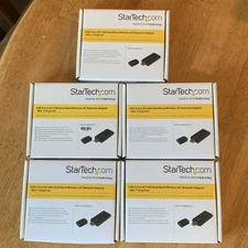 Lot of 5 StarTech USB 3.0 to AC1200 Dual Band Wireless-AC Network Adapter