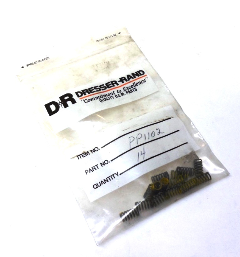 DRESSER-RAND PP1102 Spring Helicoil Lot of 14 New in Package-image