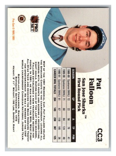 1991-92 PRO SET CC INSERT CARDS - PICK SINGLES - FINISH SET Mask Gretzky Hull BV - Picture 7 of 17