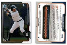 2015 Bowman Chrome Prospects #BCP5 Dixon Machado Detroit Tigers