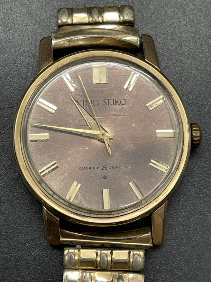 KING SEIKO A251 DIASHOCK 25 JEWELS HAND-WOUND USED FROM JAPAN | eBay