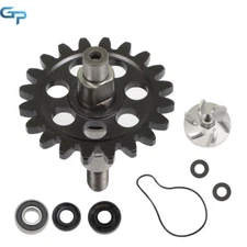 Water Pump Impeller Shaft Gear Kit Fits For Yamaha YZ250F 5NL-12459-00-00
