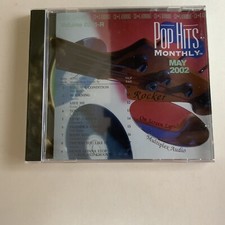 Pop Hits Monthly Karaoke May 2002 Cd Graphics New