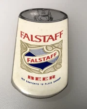 Falstaff Beer Can Brew Breweriana Vintage Button Pin Pinback