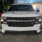 Grill Letters Inserts 2019 2020 2021 Silverado White