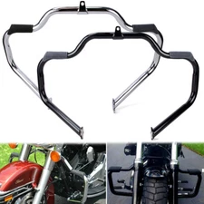 1 1/4" Mustache Engine Guard Highway Crash Bar Fit For Harley Touring 2009-2024