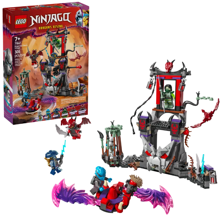 LEGO NINJAGO 71841 Dragonian Storm Village NEW FROM JAPAN JAN