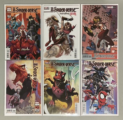  MCU Comic Keys Edge of Spider-Verse #1 & #1 2 Variants (2022) NM+(9.4-9.8) 