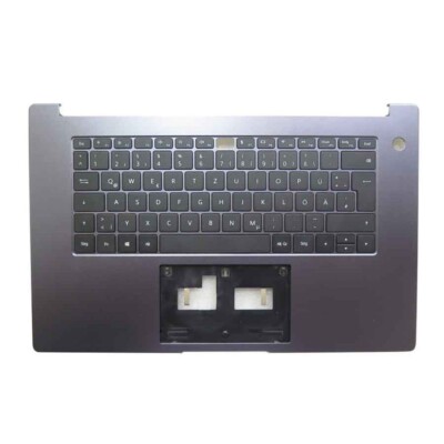 Gray PalmRest&German keyboard For HUAWEI MATEBOOK D 15 Boh-WAP9R Boh-WAP9AR