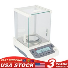 0.0001g 0.1mg Analytical Balance Lab Digital Precision Scale 120g Fast Shipping