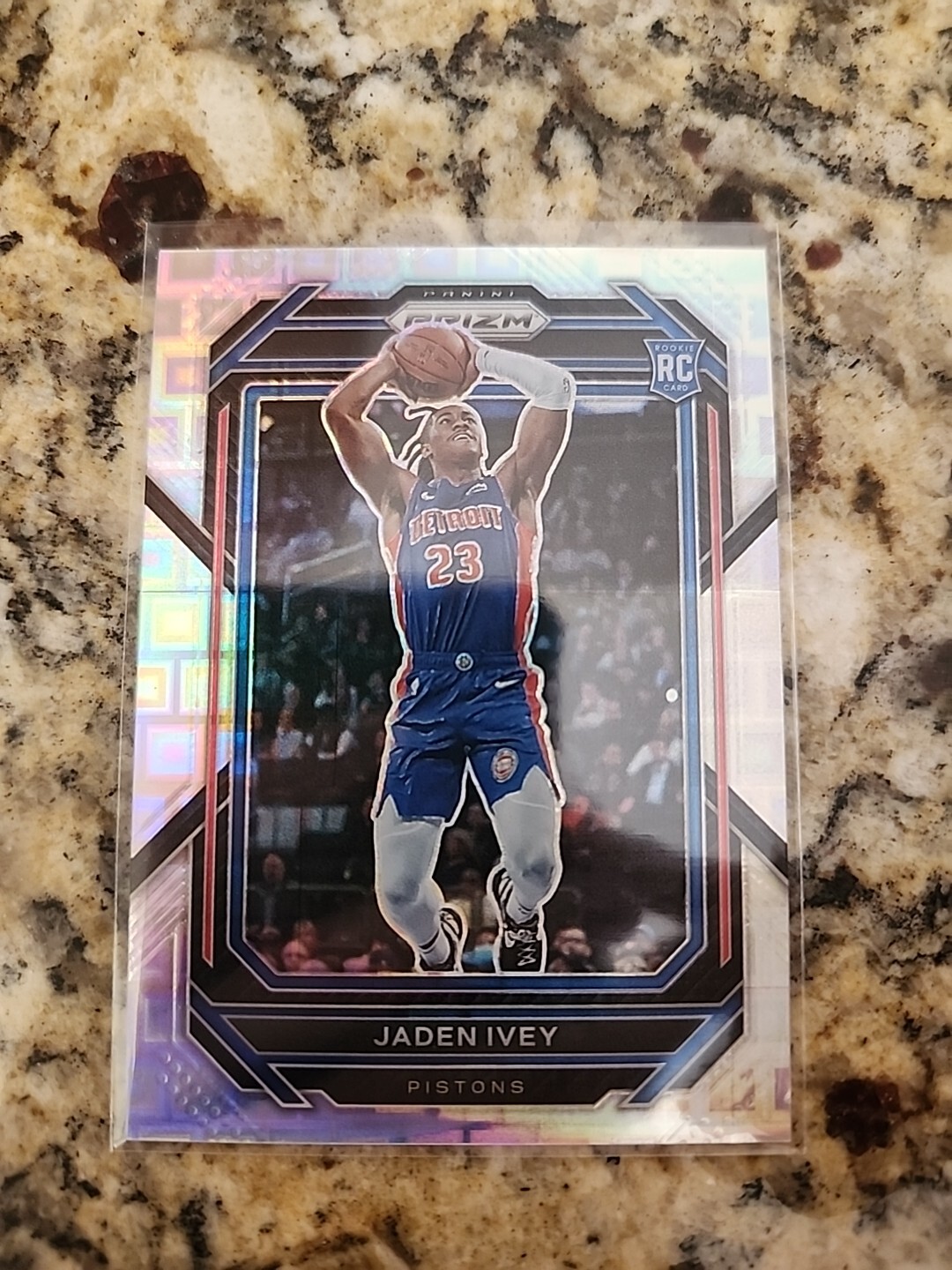 2022-23 Panini Prizm Premium Jaden Ivey Pandora Rookie Card RC /150 #256 Pistons