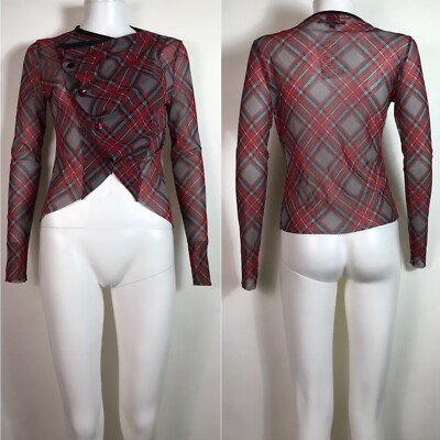 jean paul gaultier sheer top