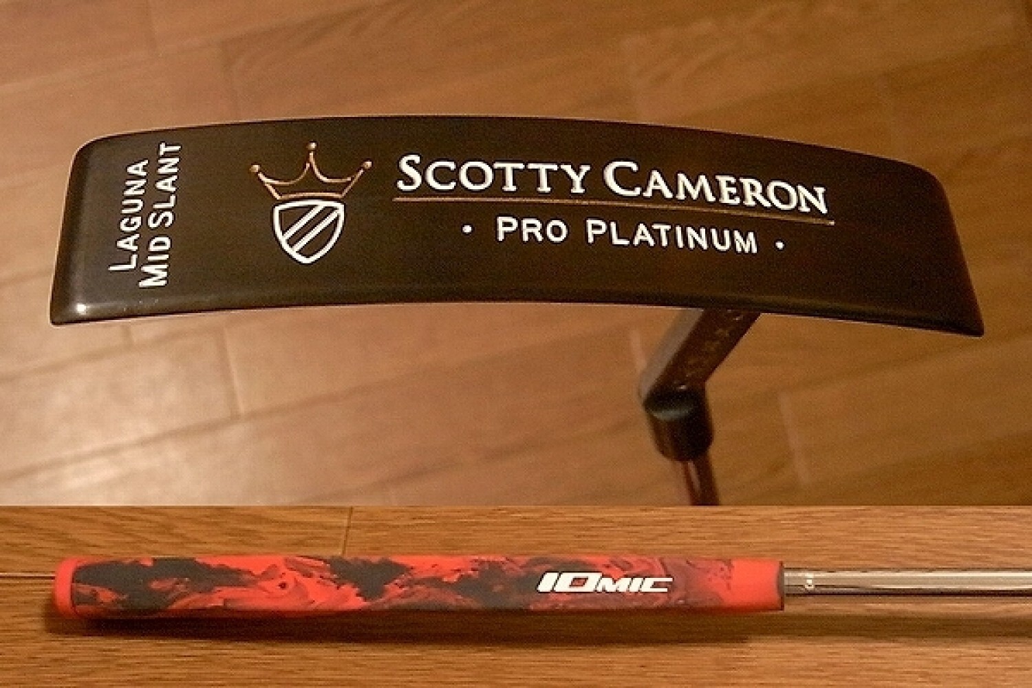 SCOTTY CAMERON PRO PLATINUM Laguna MID SLANT Refinish 34 inches Right Handed