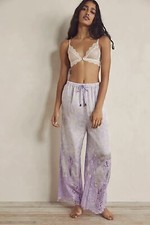98 FREE PEOPLE Intimately Night Out Sleep Pants XS S M L Midnight/Lilac Combo