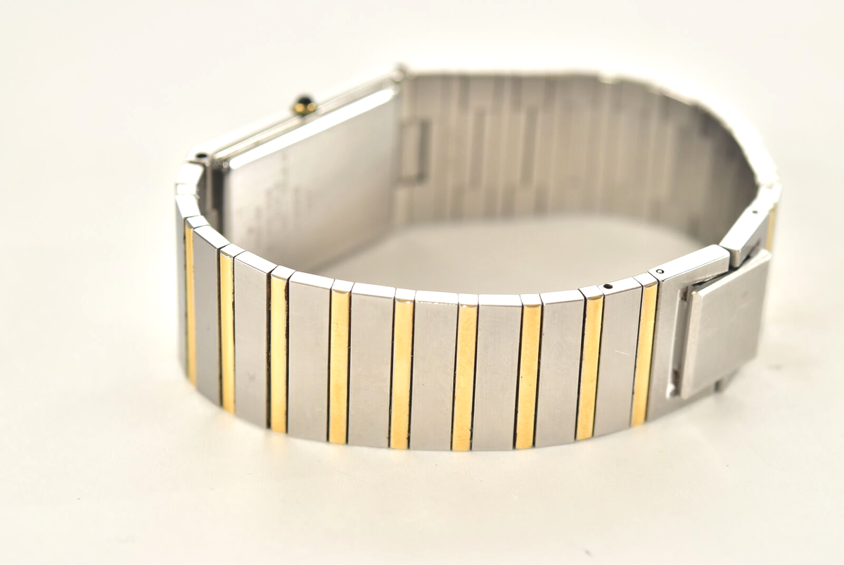 Vintage Seiko CREDOR 8420-6400 22K SGP Square Women's Quartz Watch