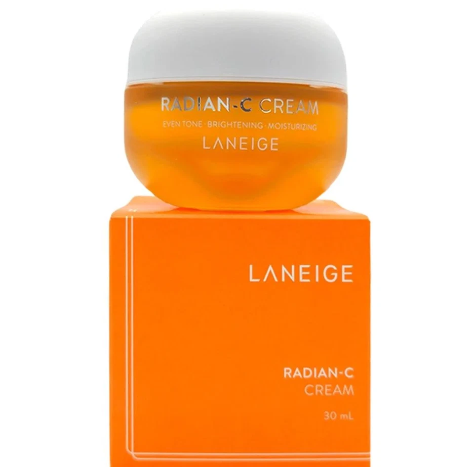 Crème LANEIGE Radian-C 30 ml, vitamine C & E pour éclaircir les taches sombres - Photo 1/1