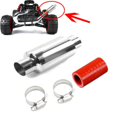 Auspuff Tuned Rohr Schalldämpfer für 1/5 HPI BAJA ROVAN 5B 5T 5SC LOSI TDBX RC/