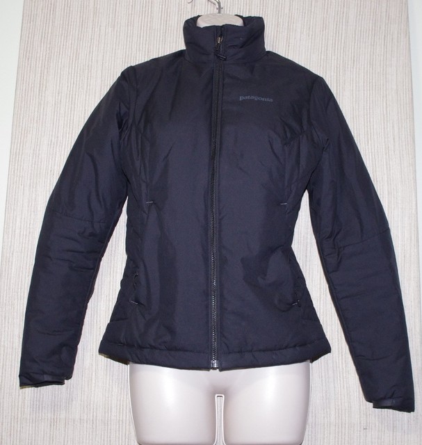 Patagonia Black Primaloft 100 Polyester Women Insulated Jacket Puffer