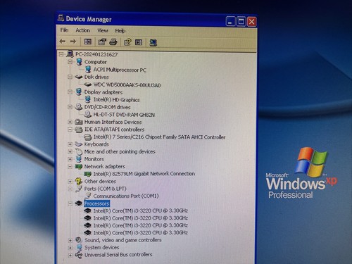 Lenovo ThinkCentre M82 SFF i3-3220/4GB RAM 500GB Windows XP sp3 (9 pin serial) - Picture 10 of 14