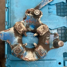 Ridgid Dual 500 1 " NPT Pipe Threading Threader Die Head Used