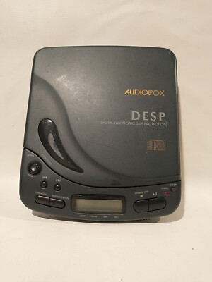 Audiovox CE-102 Portable Car CD Player DESP Digital Electronic Skip Protection