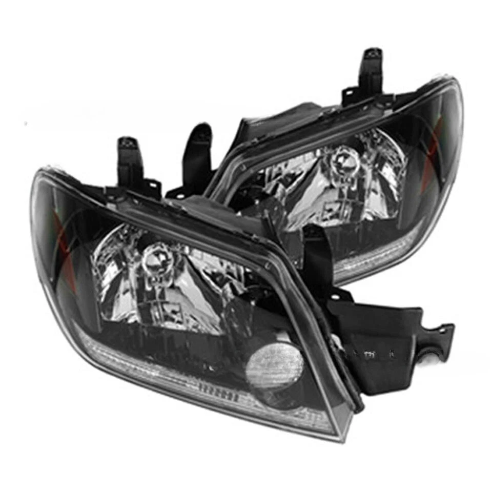 2PCS Front Head lamp Headlights Assembly For Mitsubishi Outlander 2003-2005 - Image 2 of 4