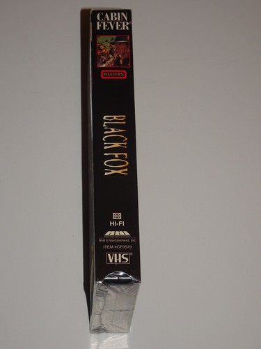 BLACK FOX VHS TAPE BRAND NEW SEALED 1995 CHRISTOPHER REEVE SUPERMAN TONY TODD - Picture 6 of 7