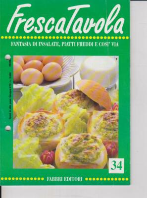 FRESH TABLE FABBRI EDITORI 34