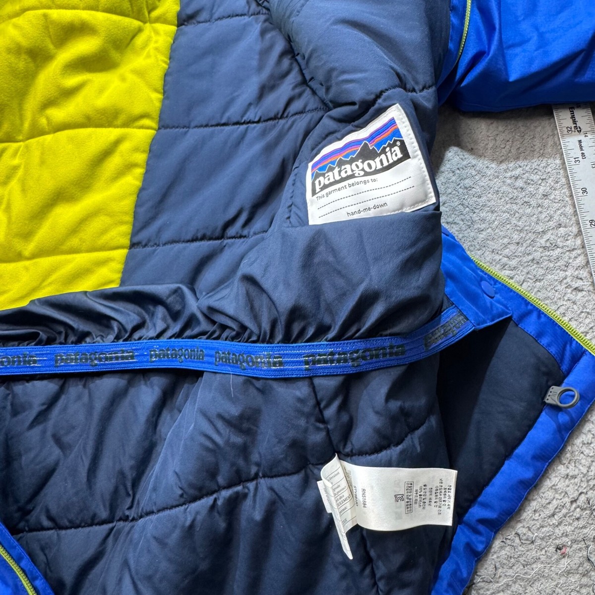 Patagonia Jacket Boys Extra Large Snowshot H2No Technical Patagonia Jacket Boys Extra Large Snowshot H2No Technical