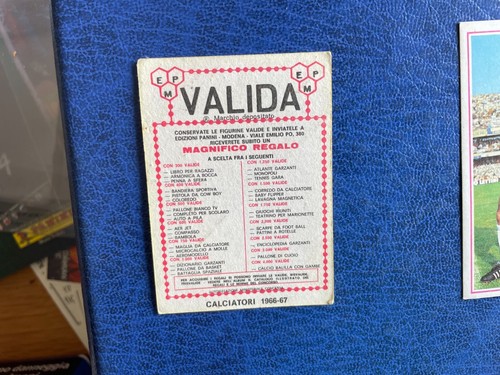 PANINI CALCIATORI 1966/67 BOLOGNA VASTOLA VALIDA NON PERFETTA *** - Foto 2 di 2