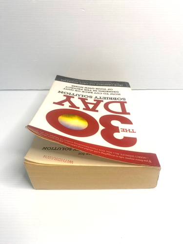 The 30 Day Sobriety Solution Jack Canfield Alcohol Self help p/b 2016 Free post - Picture 7 of 10