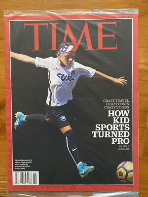 Time Magazine 2017 How Kid Sports Turned Pro Americans North Korea NEW SEALED