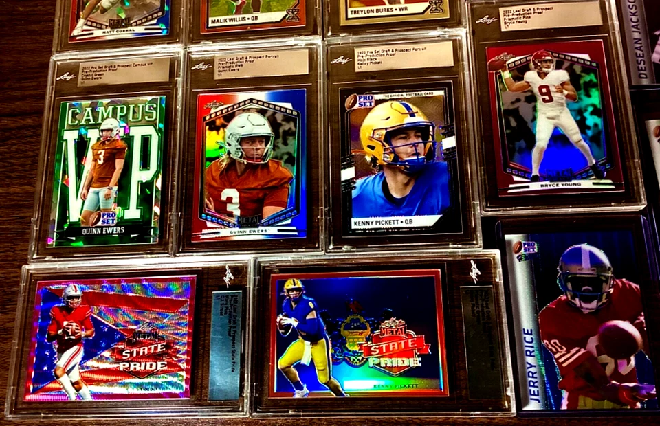 CJ Stroud 1/1 Коллекция Quinn Ewers Bryce Young Jerry Rice /6 Namath /7 Лот + - Изображение 2 из 4