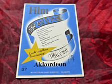 FILM AND DANCE Melodies for Accordion Volume 37 (see description for title)