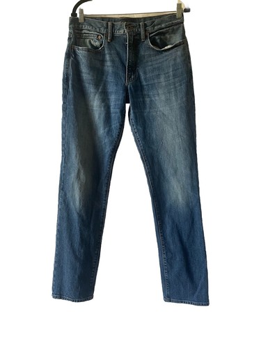 Lucky Brand 121 Heritage Slim Blue Denim Jeans Herren Größe 32x32
