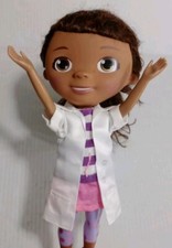 Disney Jr. Doc McStuffins Talking Toy Hospital Doll 11" Tall, VG  Clean