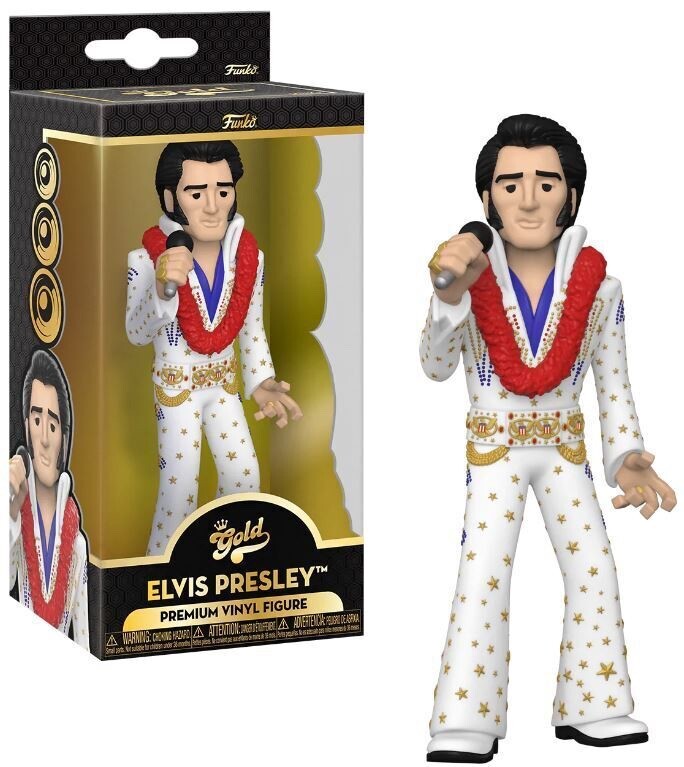 Funko Vinyl Gold 5"": Elvis Presley - Collectable Vinyl Action Figure