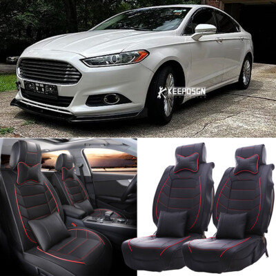 Seat Full Set Seat Cover Front Rear Back Cushion For Ford Fusion