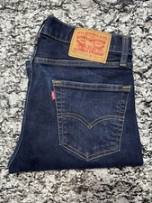 Levi's 506 sz 31x32 Straight Fit Jeans dark blue - stretchy Jeans