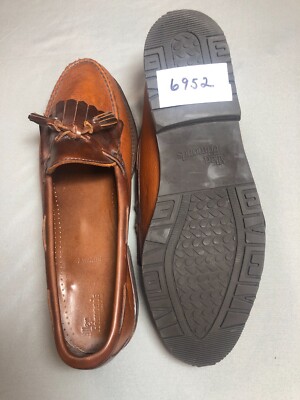 Men's Allen Edmonds ''Nashua'' Brown Loafers Size 13EEE