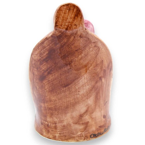 Crèche Stylisée en Céramique Caltagirone, H 13 X 7 CM Ca. Saint Famille - Photo 4 sur 7