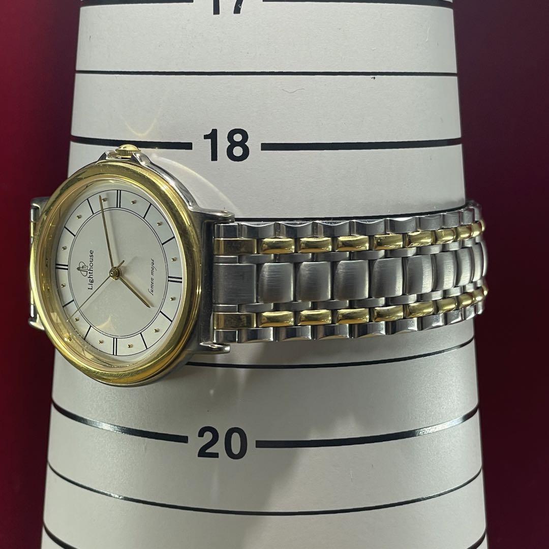 CITIZEN LIGHTHOUSE QZ COMBINATION MODEL WATCH MEN'S JAPAN