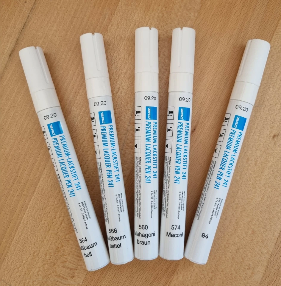 MARKENLOS Premium-Lackstift 241 von Bao retouching pen Retuschierstift nach Farbwahl (343)