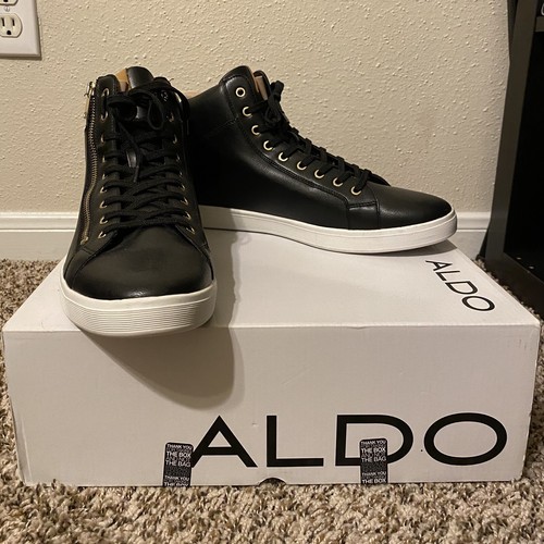 aldo mid top sneaker