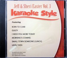 Jeff  Sheri Easter Volume 3 Karaoke Style NEW CD G Daywind 6 Songs