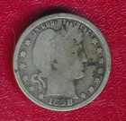1898 BARBER SILVER QUARTER **NICE CIRCULATED GOOD** FREE SHIPPING!!