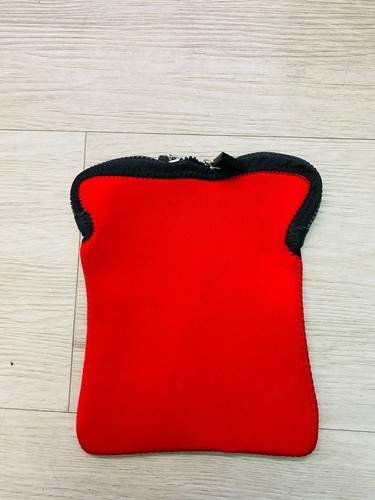 Blue and Red Neroprene 8 inch Case for Laptop or tablets, or readers, or books - Picture 2 of 6