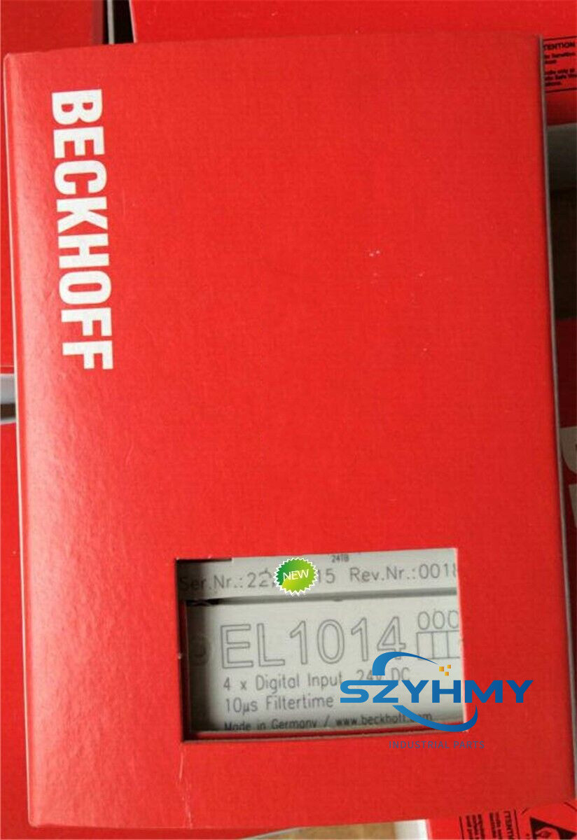 Terminal D'entrée Numérique Beckhoff EL-1014 Neuf — Pour Automation PLC, Livraison Offerte
